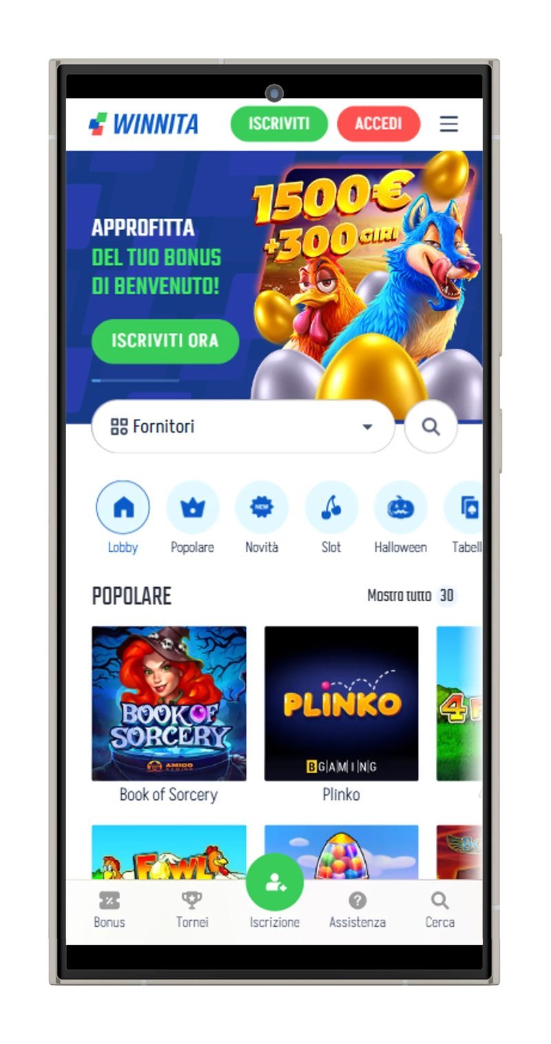 Scopri il Mondo Emozionante di Winnita Casino, il Nuovo Casinò Online in Italia - panoramica